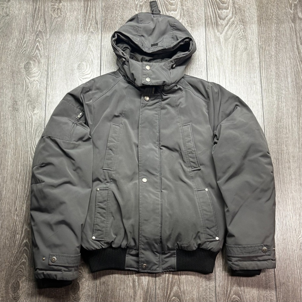 Company of Adventurers MOOSE KNUCKLES HBC Down Hooded Parka Medium Hudson Bay